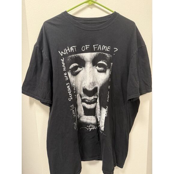 Tupac‎ What Of Fame T-shirt XXL - Picture 1 of 8